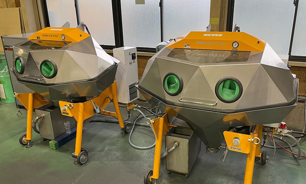 ウェットブラスト機